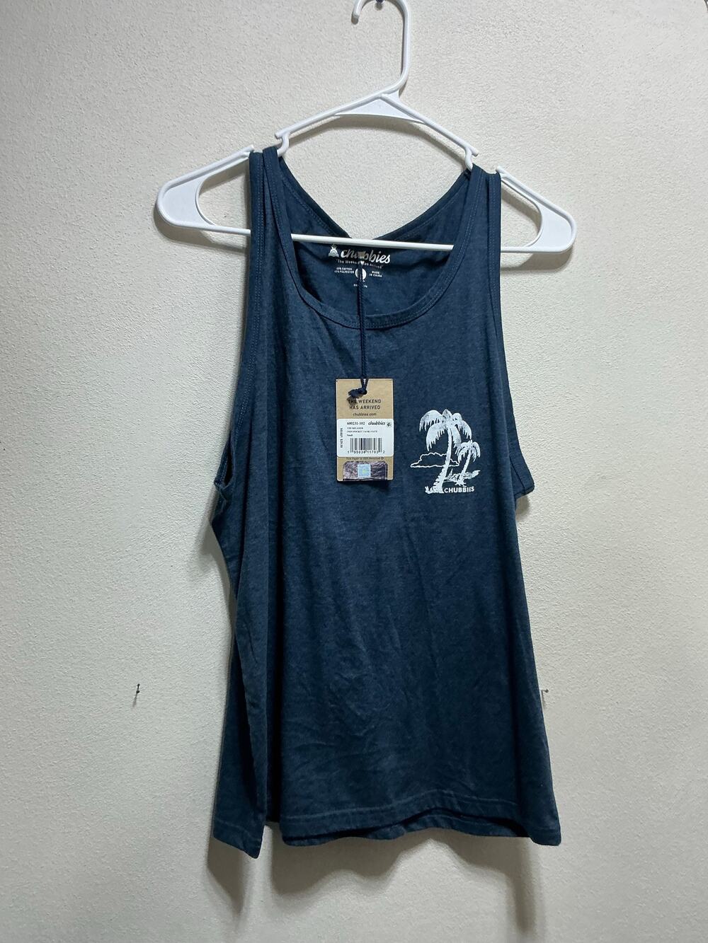 Chubbies The Relaxer Non Pocket Tank Size Small